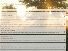 Tablet Screenshot of forgivinministries.com